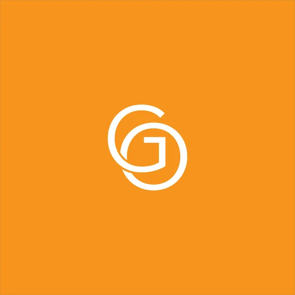 Gemeinsamer Brief Logo Kreatives Design — Stockvektor