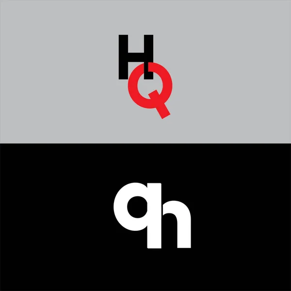 Lettera Comune Logo Emblema Design — Vettoriale Stock