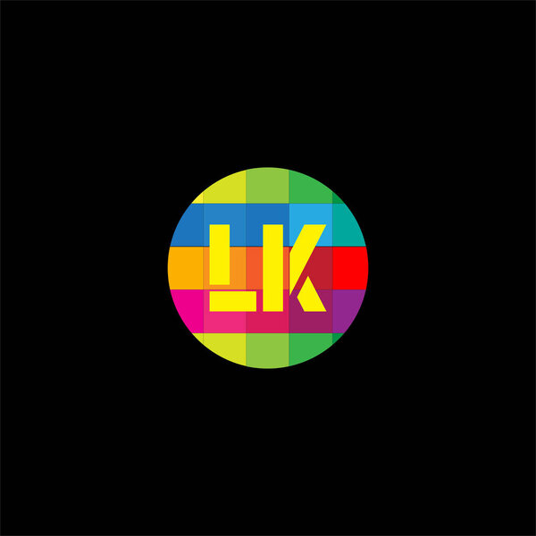 Эмблема логотипа L K
