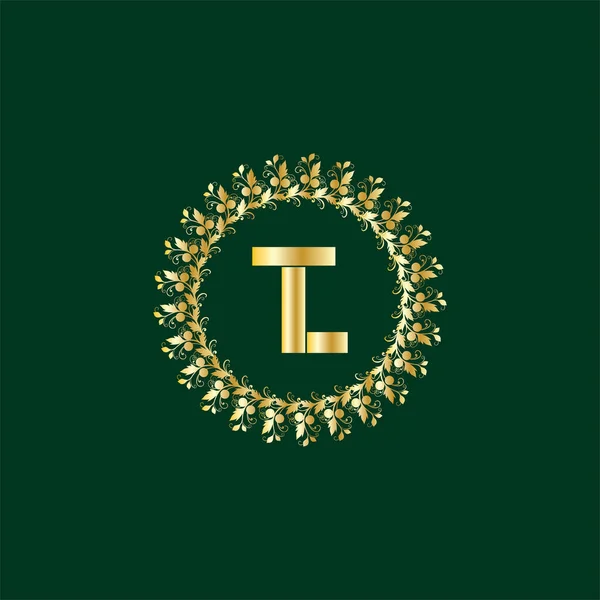 Letra Logotipo Emblema Diseño — Archivo Imágenes Vectoriales