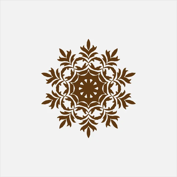 Diseño Plantilla Mandala Con Gráfico Vectorial — Archivo Imágenes Vectoriales