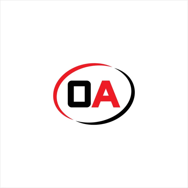 O手紙のロゴ抽象的なデザイン — ストックベクタ
