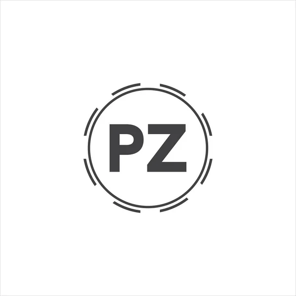 Projeto Monograma Logotipo Carta Conjunta — Vetor de Stock