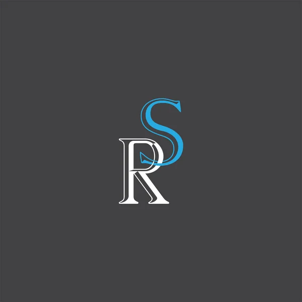 Diseño Del Monograma Del Logotipo Letra — Vector de stock