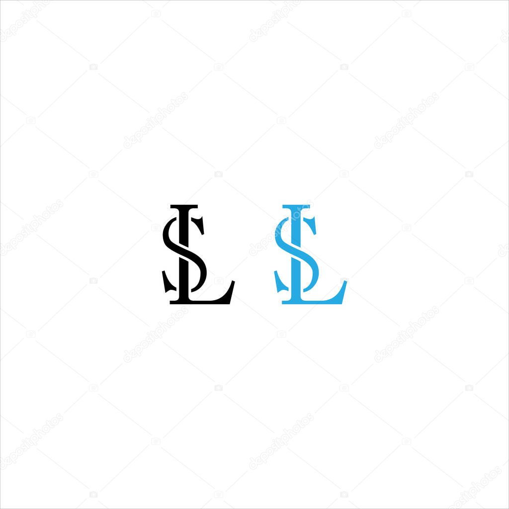 L S letter logo emblem design