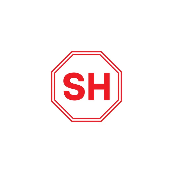 Carta Logotipo Design Criativo — Vetor de Stock