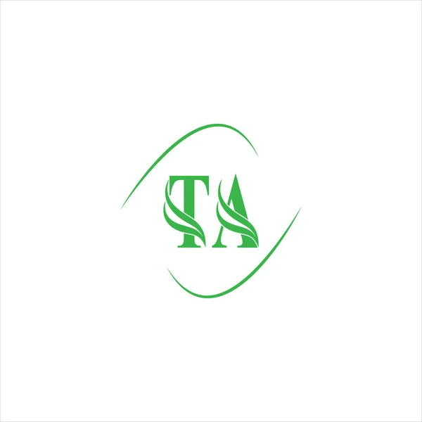 Bokstav Logotyp Abstrakt Design — Stock vektor