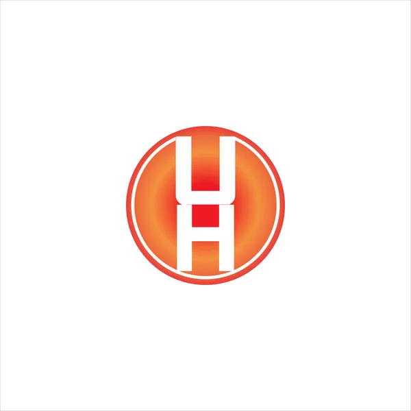 H共同レターロゴ創造的なデザイン — ストックベクタ