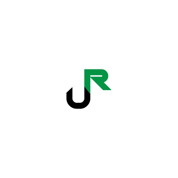 Letra Logotipo Monograma Diseño — Vector de stock