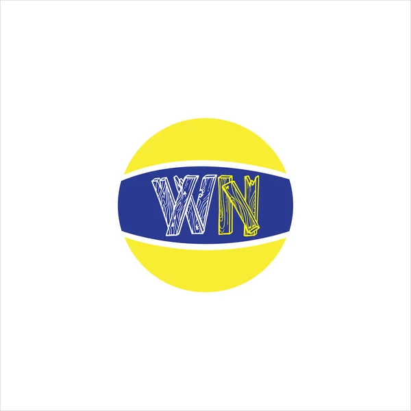 Litera Logo Projekt Monogramu — Wektor stockowy