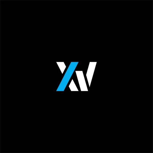 Projeto Monograma Logotipo Letra — Vetor de Stock