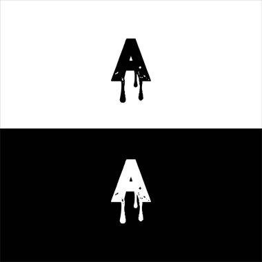 bir harf logosu monogram tasarımı