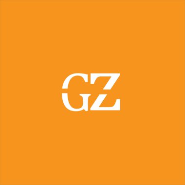 g harfi logosu soyut tasarımı