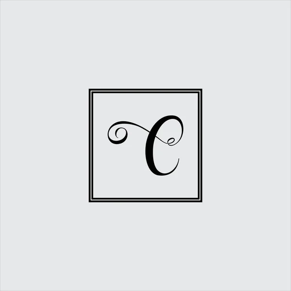 Harfi Logo Soyut Tasarımı — Stok Vektör