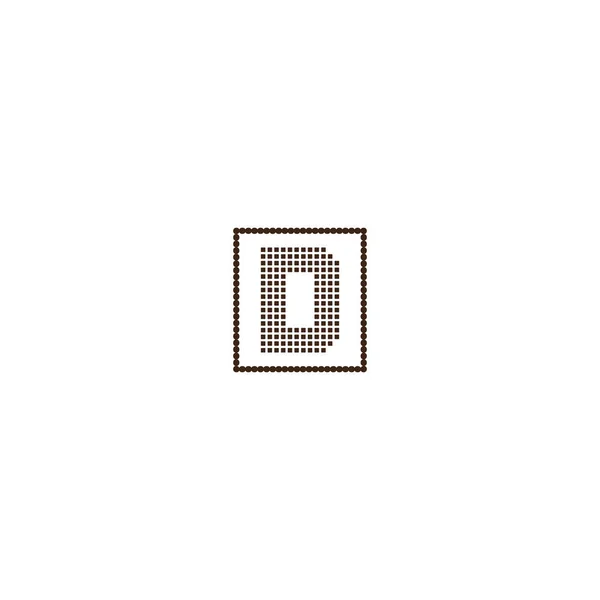 Letra Design Elemento Logotipo Com Gráfico Vetorial —  Vetores de Stock
