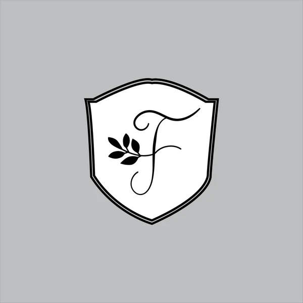 Letra Logotipo Emblema Diseño — Vector de stock