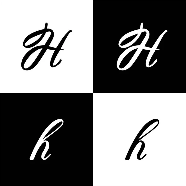 Brief Logo Monogramm Design — Stockvektor