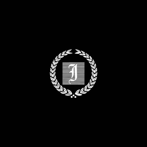 Письмо Логотип Винтажный Дизайн — стоковый вектор