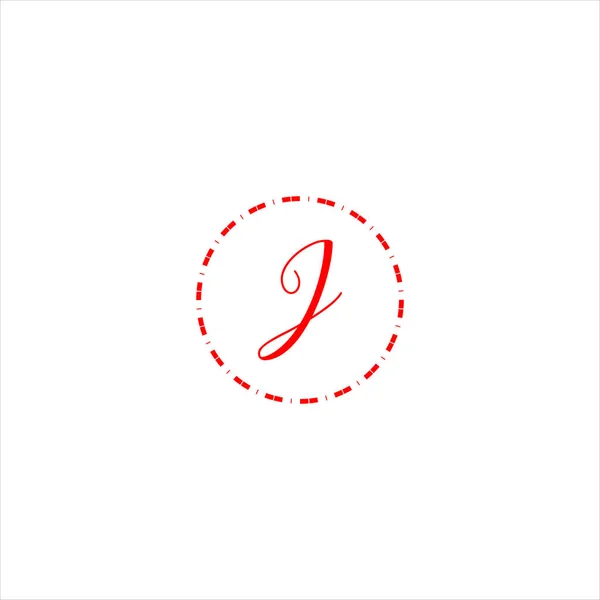 Harfi Logo Monogram Tasarımı — Stok Vektör