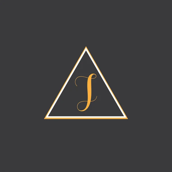 Jレターロゴ Monogram Design — ストックベクタ