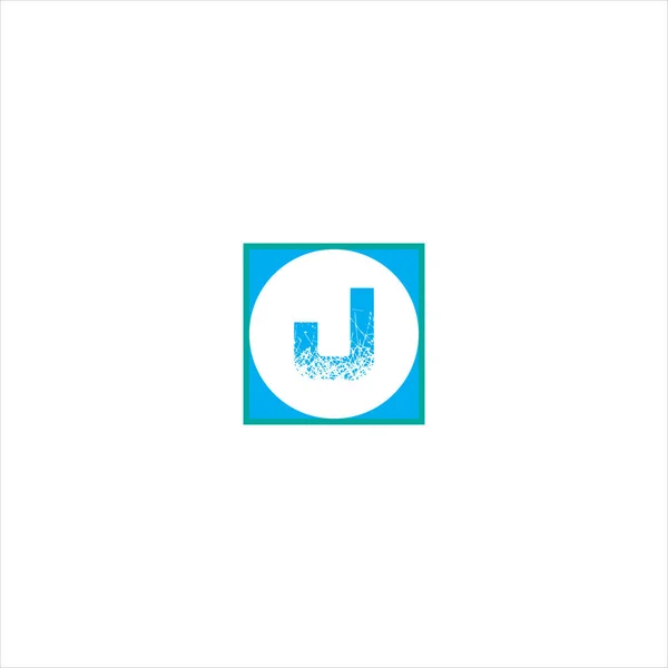 Jレターロゴ Monogram Design — ストックベクタ