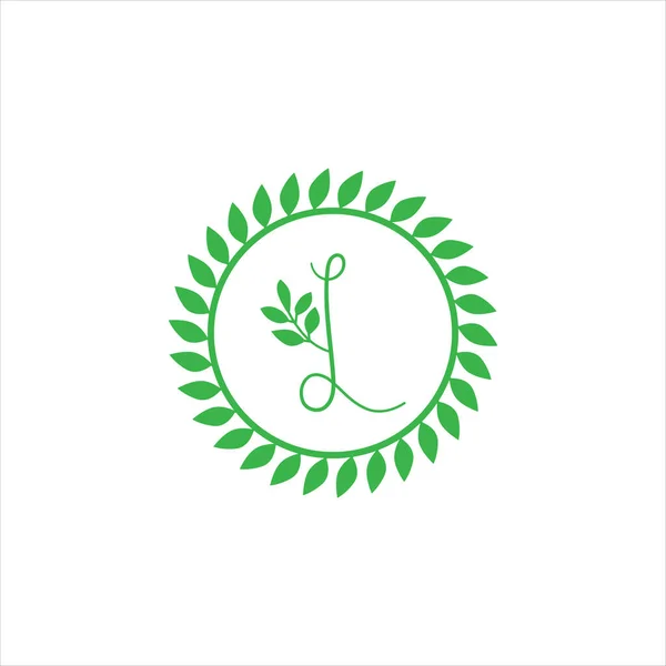 Literă Logo Monogramă Design — Vector de stoc