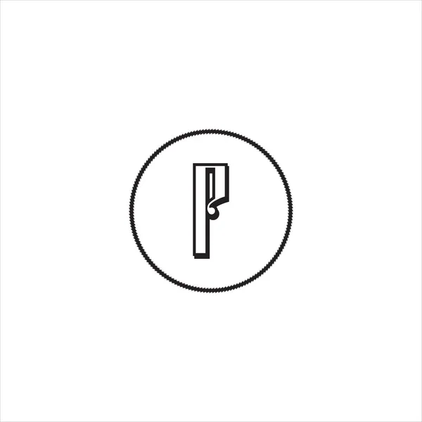 Litera Logo Monogram Projekt — Wektor stockowy