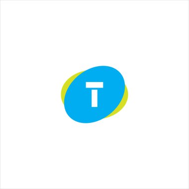 T harfi logosu yaratıcı tasarım