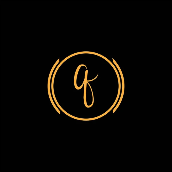 Harfi Logo Amblemi Tasarımı — Stok Vektör