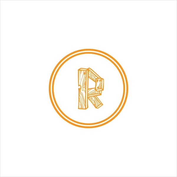 Bokstäver Logotyp Abstrakt Design — Stock vektor