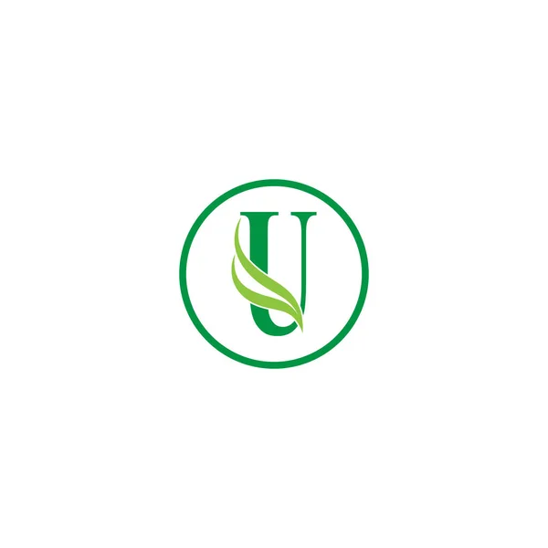 Lettera Logo Vintage Design — Vettoriale Stock