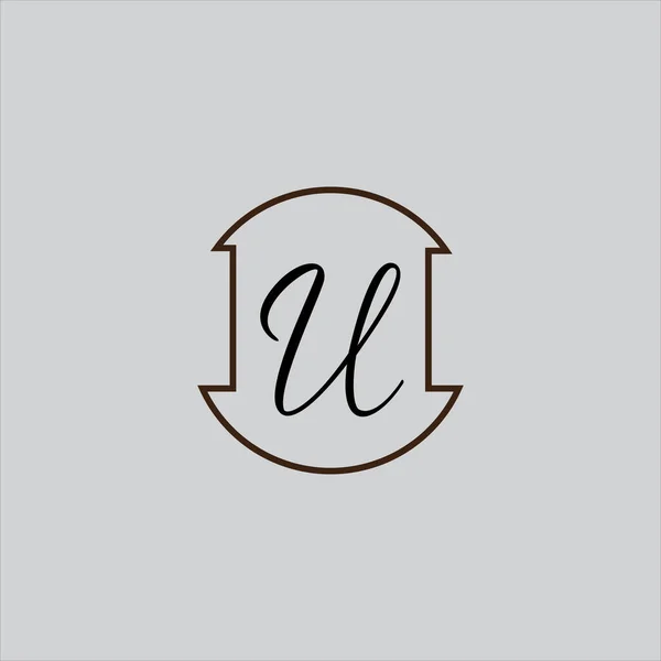 Letter Logo Vintage Tasarımı — Stok Vektör
