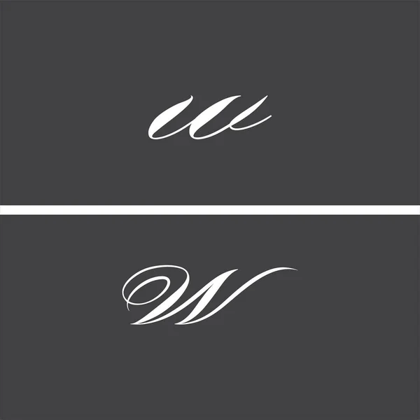 Buchstabe Logo Monogramm Design — Stockvektor
