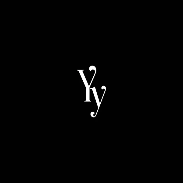 Y文字のロゴ要素デザイン — ストックベクタ