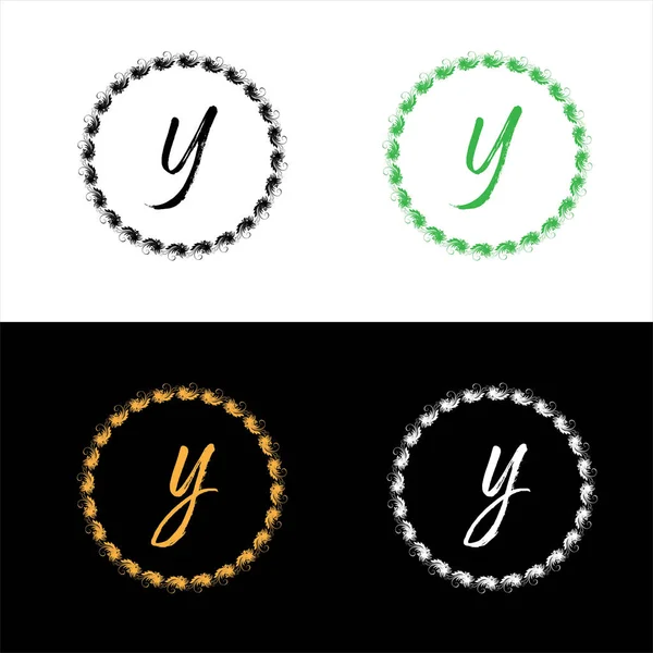 Bokstäver Logotyp Element Design — Stock vektor