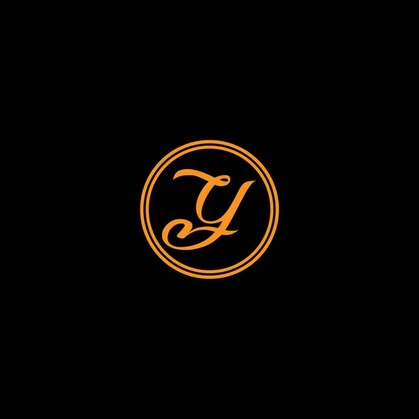 Y文字のロゴ要素デザイン — ストックベクタ