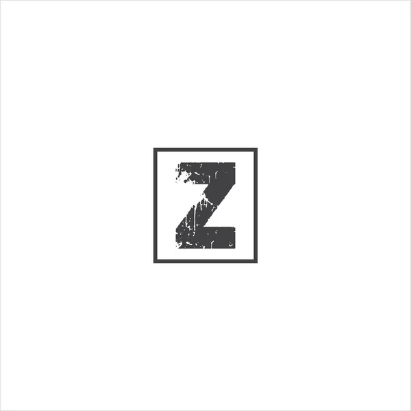 Z文字ロゴ Monogram Design — ストックベクタ