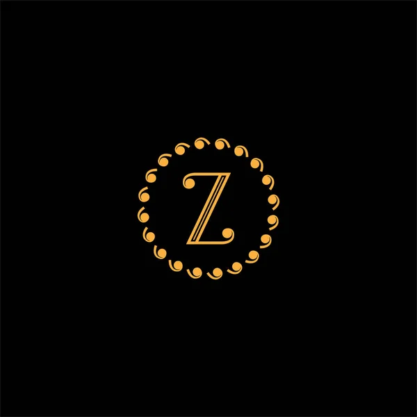 Z文字ロゴ Monogram Design — ストックベクタ