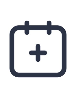Ekle simgesinin vektör illüstrasyonu