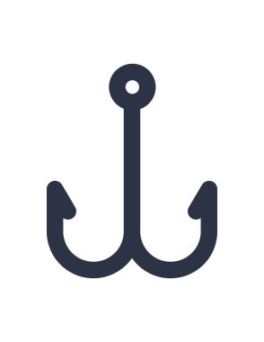 çapa simgesi vektör illüstrasyonu