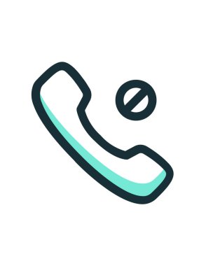 Telefon, telefon, çağrı vektör illüstrasyonu 