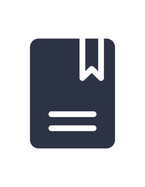 kitap simgesi vektör illüstrasyonu