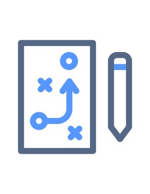 İş simgesinin vektör illüstrasyonu