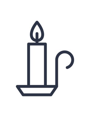 Noel mumu ikonu. Basit resimleme 