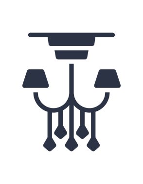 Avize simgesinin vektör çizimi