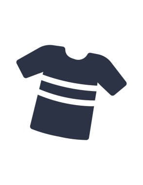t-shirt simgesi vektör illüstrasyonu 