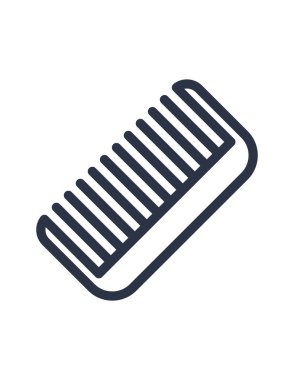 tarak simgesi. vektör illüstrasyonu