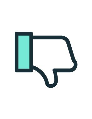 simge vektör illüstrasyonundan hoşlanmadım