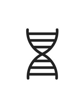 DNA simgesi vektör illüstrasyonu
