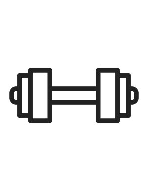 dambıl simgesi vektör illüstrasyonu